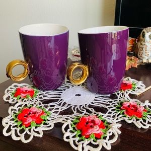 Fred 2-CARAT CUP Solitaire Ring Mug, Gold